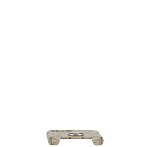 グッチ GGスプリーム バンパー  iphone12/12Pro用ケース 668406 ベージュ PVC レディース GUCCI 【中古】