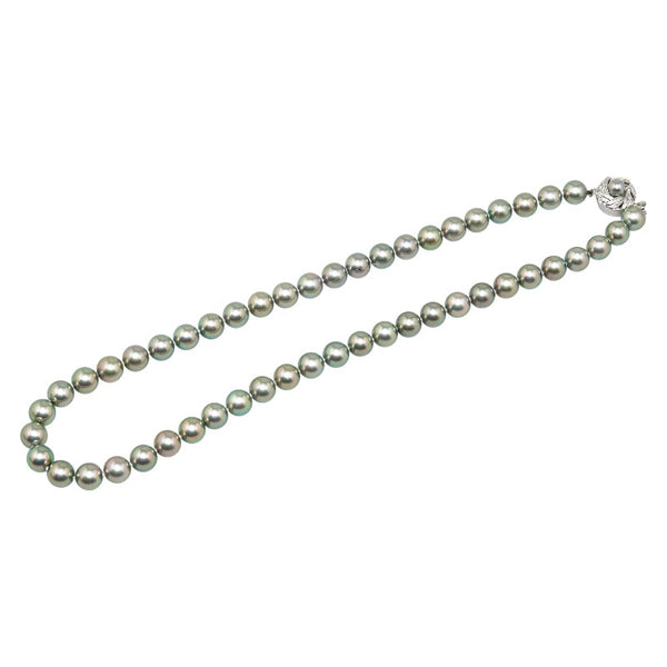 スターリングシルバー パール8～8.5mm ネックレス レディース 【中古】