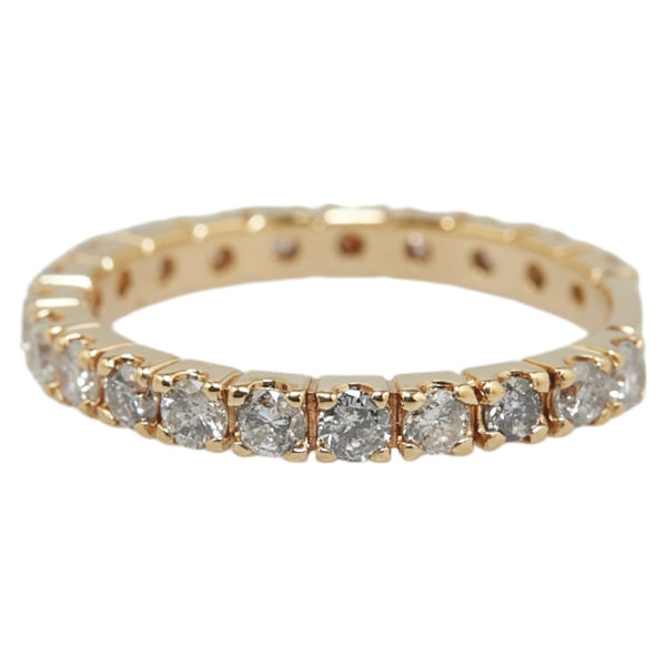 K18YG イエローゴールド ダイヤ1.00ct リング 指輪 レディース 13号 【中古】