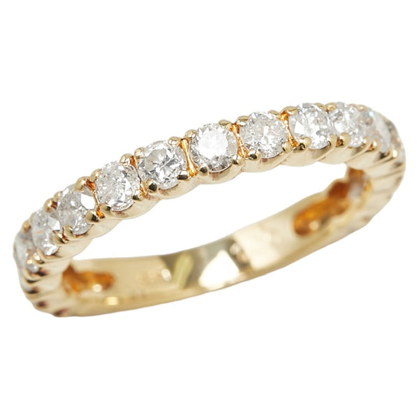 K18YG イエローゴールド ダイヤ1.00ct リング 指輪 レディース 11号 【中古】