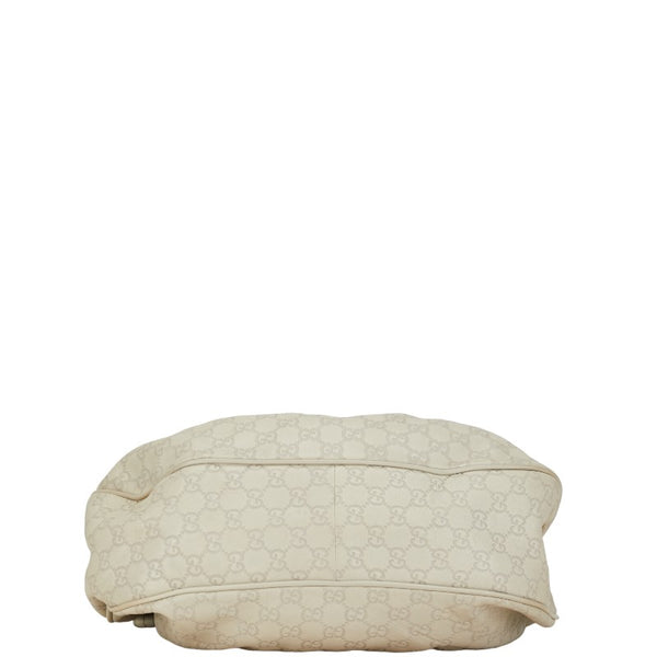 グッチ グッチシマ スーキー ワンショルダーバッグ ハンドバッグ 232955 ホワイト レザー レディース GUCCI 【中古】