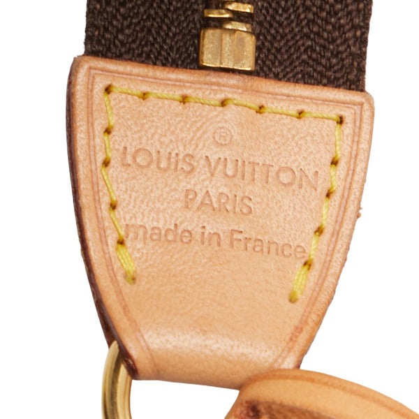 ルイ ヴィトン モノグラム ポシェット アクセソワール ハンドバッグ ポーチ M51980 ブラウン PVC レザー レディース LOUIS VUITTON 【中古】