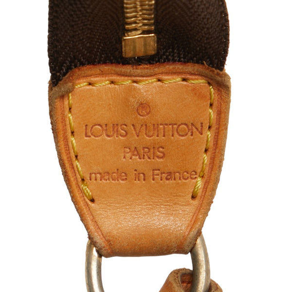 ルイ ヴィトン モノグラム ポシェット アクセソワール ショルダーバッグ M51980 ブラウン PVC レザー レディース LOUIS VUITTON 【中古】