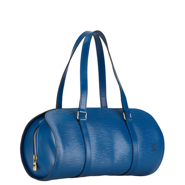 ルイ ヴィトン エピ スフロ ハンドバッグ M52225 トレドブルー レザー レディース LOUIS VUITTON 【中古】