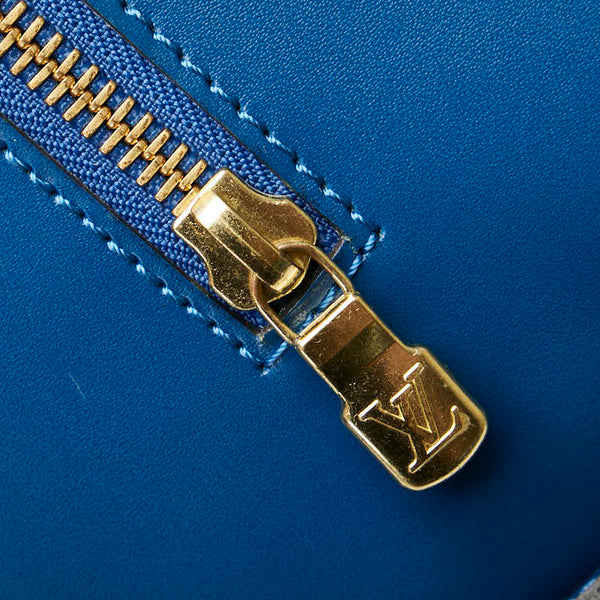 ルイ ヴィトン エピ スフロ ハンドバッグ M52225 トレドブルー レザー レディース LOUIS VUITTON 【中古】
