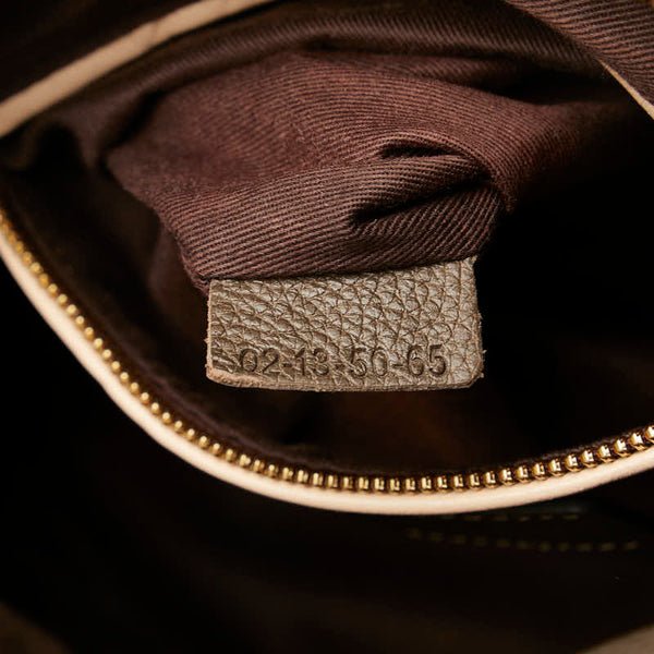 クロエ パラティ ハンドバッグ ショルダーバッグ 2WAY 8HS891-043 ブラウン レザー レディース Chloe 【中古】