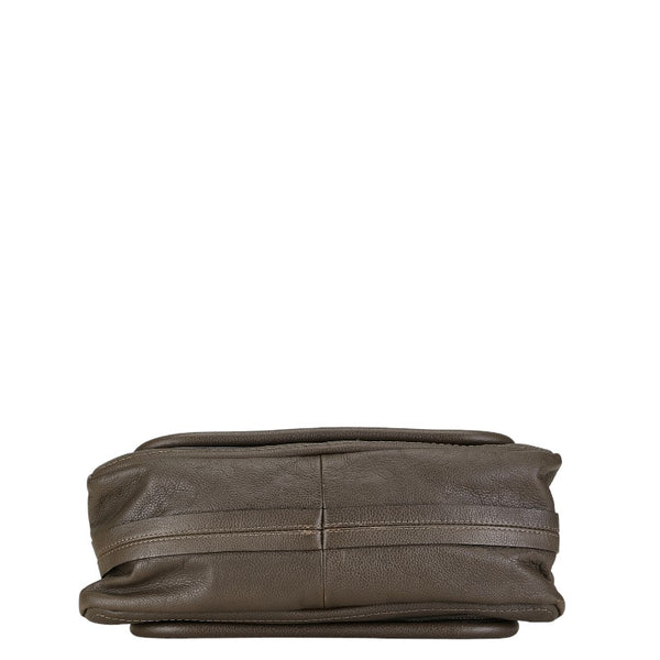 クロエ パラティ ハンドバッグ ショルダーバッグ 2WAY 8HS891-043 ブラウン レザー レディース Chloe 【中古】