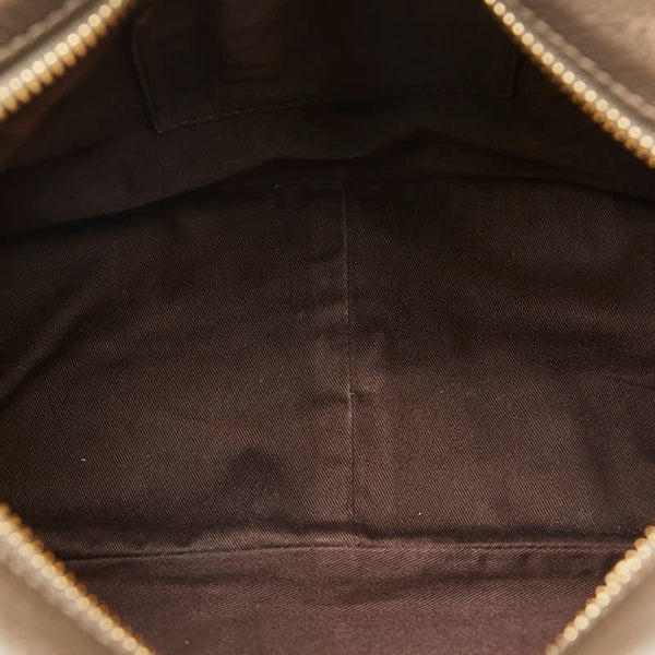 クロエ パラティ ハンドバッグ ショルダーバッグ 2WAY 8HS891-043 ブラウン レザー レディース Chloe 【中古】