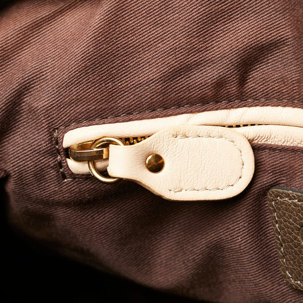 クロエ パラティ ハンドバッグ ショルダーバッグ 2WAY 8HS891-043 ブラウン レザー レディース Chloe 【中古】