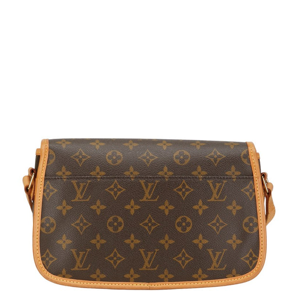 ルイ ヴィトン モノグラム ソローニュ 斜め掛け ショルダーバッグ M42250 ブラウン PVC レザー レディース LOUIS VUITTON 【中古】