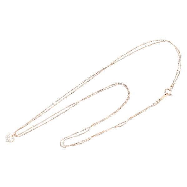ハート モチーフ ネックレス K10PG ピンクゴールド レディース 【中古】