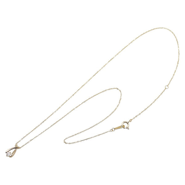 ネックレス K10YG イエローゴールド レディース 【中古】