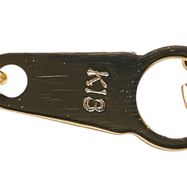 プチネックレス K18YG イエローゴールド レディース 【中古】