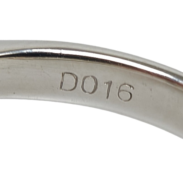 Pt900 プラチナ パール11mm ダイヤ0.16ct リング 指輪 レディース 16号 【中古】