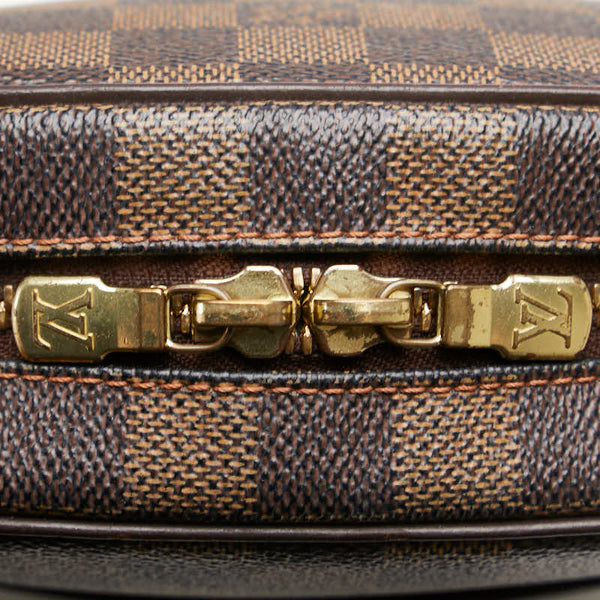 ルイ ヴィトン ダミエ イパネマPM 斜め掛け ショルダーバッグ  N51294 ブラウン PVC レザー レディース LOUIS VUITTON 【中古】