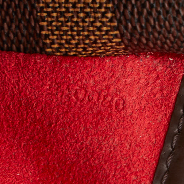 ルイ ヴィトン ダミエ イパネマPM 斜め掛け ショルダーバッグ  N51294 ブラウン PVC レザー レディース LOUIS VUITTON 【中古】