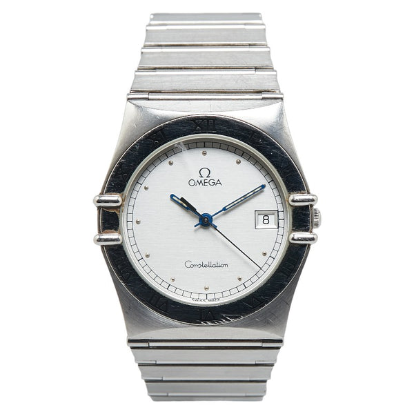 オメガ コンステレーション 腕時計 クオーツ シルバー文字盤 ステンレススチール メンズ OMEGA 【中古】