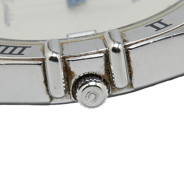 オメガ コンステレーション 腕時計 クオーツ シルバー文字盤 ステンレススチール メンズ OMEGA 【中古】