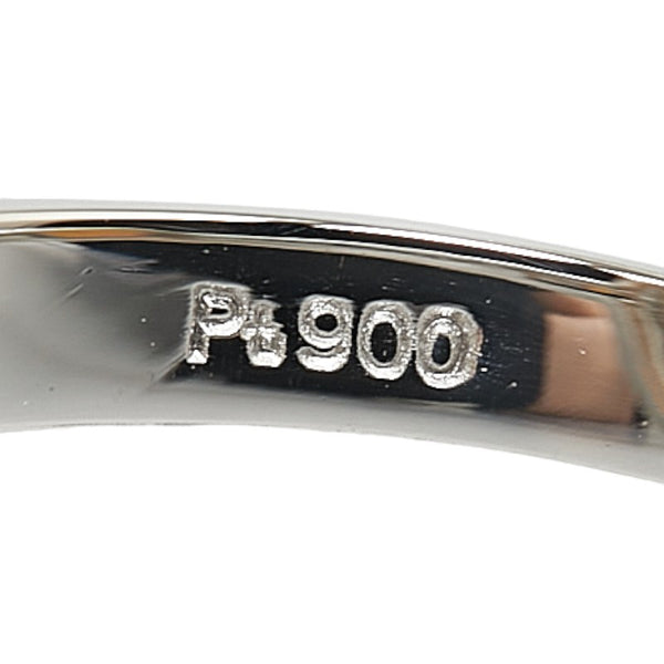 Pt900 プラチナ オパール4.126ct ダイヤ0.12ct リング 指輪 レディース 13.5号 【中古】