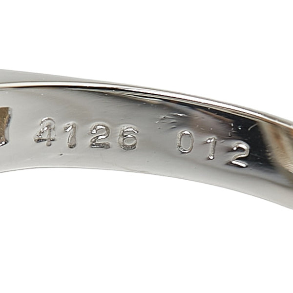 Pt900 プラチナ オパール4.126ct ダイヤ0.12ct リング 指輪 レディース 13.5号 【中古】