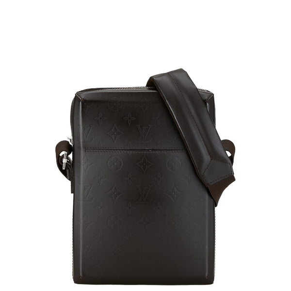 ルイ ヴィトン モノグラム グラセ ボビー ショルダーバッグ M46520 カフェ ブラウン レザー メンズ LOUIS VUITTON 【中古】