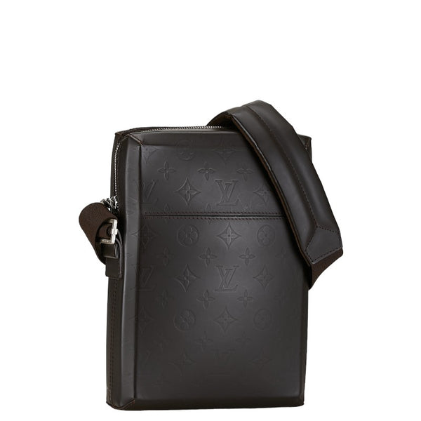 ルイ ヴィトン モノグラム グラセ ボビー ショルダーバッグ M46520 カフェ ブラウン レザー メンズ LOUIS VUITTON 【中古】