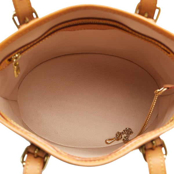 ルイ ヴィトン モノグラム プチ バケットPM トートバッグ ショルダーバッグ M42238 ブラウン PVC レザー レディース LOUIS VUITTON 【中古】
