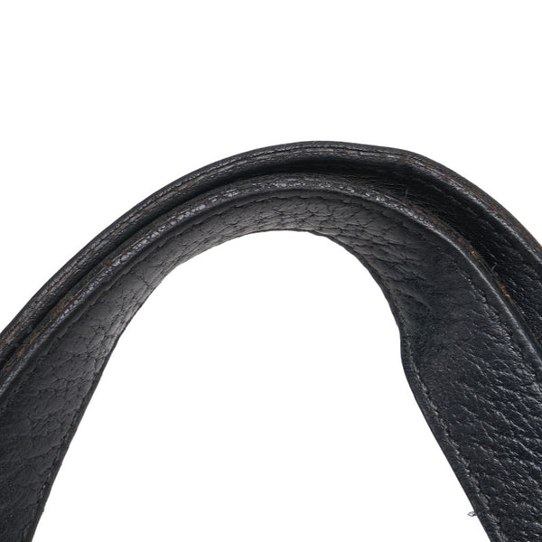 グッチ アビー ショルダーバッグ トートバッグ 141472 ブラック レザー レザー レディース GUCCI 【中古】