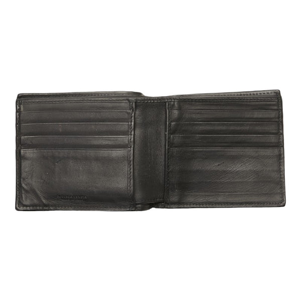 ボッテガヴェネタ 二つ折り財布 ブラック レザー レディース BOTTEGAVENETA 【中古】