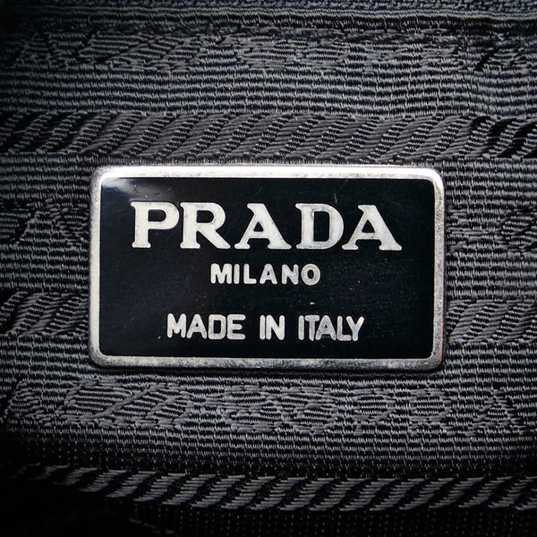 プラダ トートバッグ ショルダーバッグ ブラック レザー レディース PRADA 【中古】