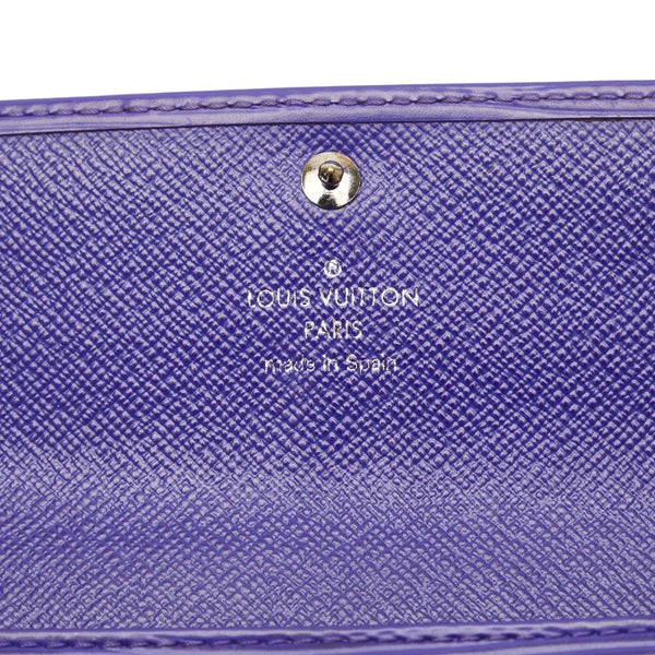 ルイ ヴィトン エピ ポルトフォイユサラ 長財布 M6031G フィグ パープル レザー レディース LOUIS VUITTON 【中古】