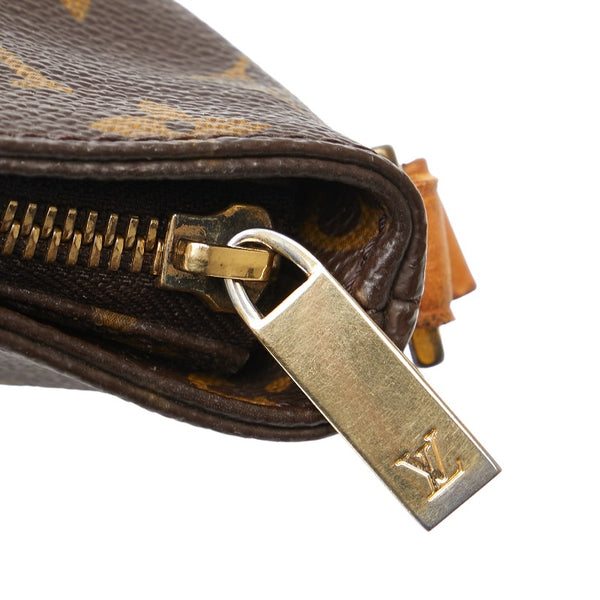 ルイ ヴィトン モノグラム トロター 斜め掛け ショルダーバッグ  M51240 ブラウン PVC レザー レディース LOUIS VUITTON 【中古】