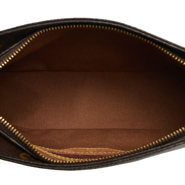 ルイ ヴィトン モノグラム トロター 斜め掛け ショルダーバッグ  M51240 ブラウン PVC レザー レディース LOUIS VUITTON 【中古】