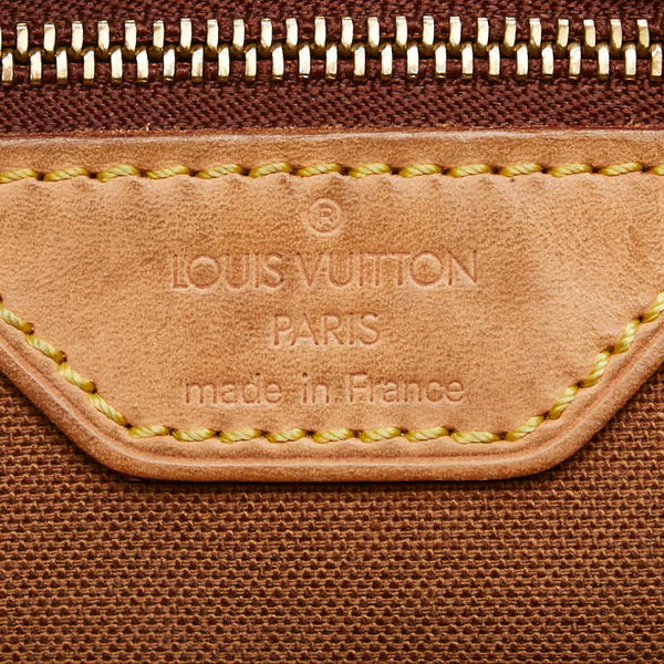 ルイ ヴィトン モノグラム トロター 斜め掛け ショルダーバッグ  M51240 ブラウン PVC レザー レディース LOUIS VUITTON 【中古】