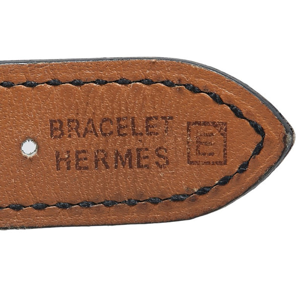 エルメス ベルトウォッチ 腕時計 BE1.210 クオーツ ホワイト文字盤 ステンレススチール レザー レディース HERMES 【中古】