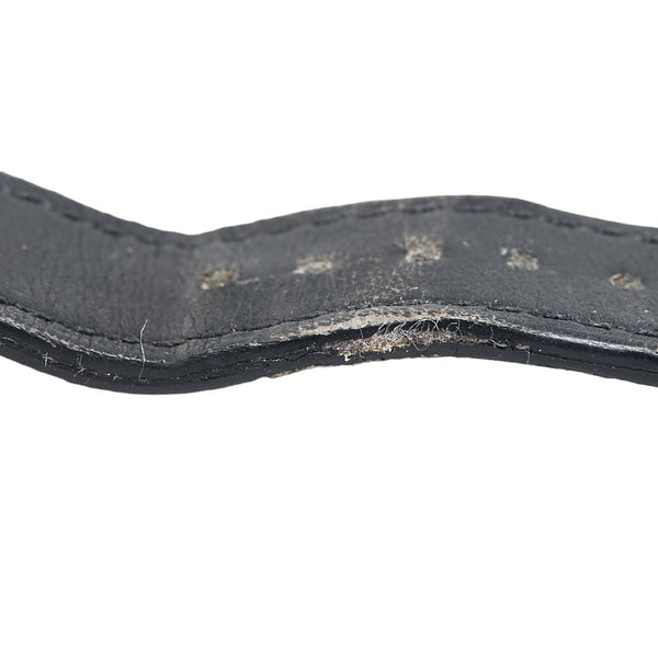 エルメス ベルトウォッチ 腕時計 BE1.210 クオーツ ホワイト文字盤 ステンレススチール レザー レディース HERMES 【中古】