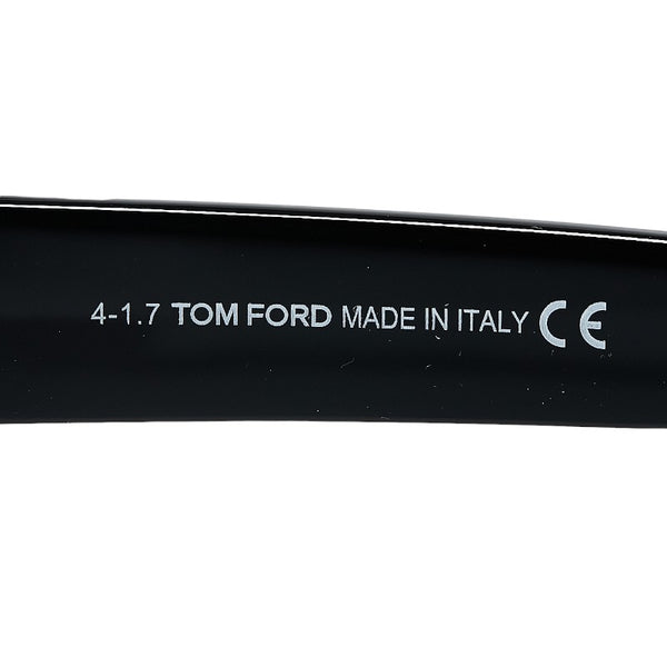 トムフォード 度入り Wagner-02 ワグナー サングラス TF558 01A ブラック プラスチック メンズ TOM FORD 【中古】