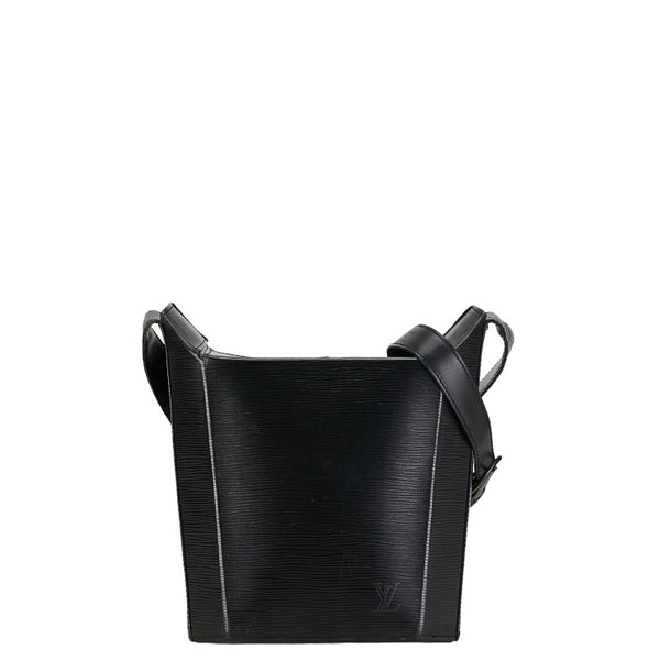 ルイ ヴィトン エピ サックソウ ショルダーバッグ M80161 ノワール ブラック レザー レディース LOUIS VUITTON 【中古】