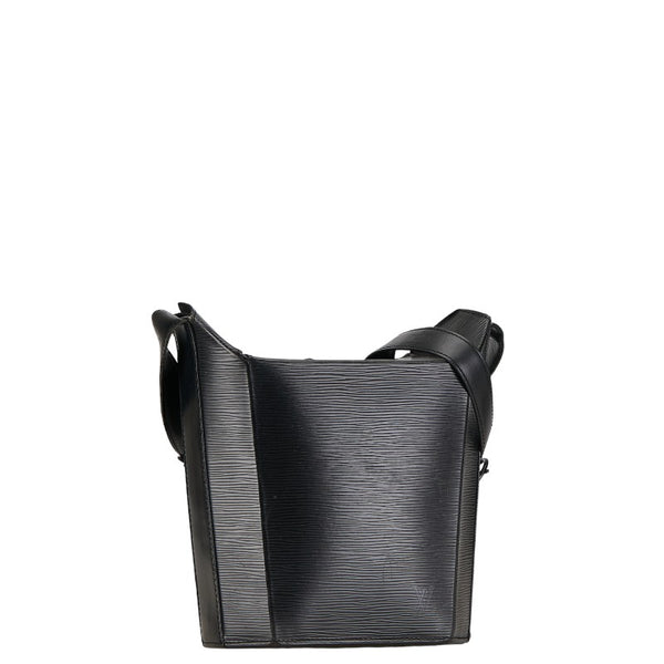 ルイ ヴィトン エピ サックソウ ショルダーバッグ M80161 ノワール ブラック レザー レディース LOUIS VUITTON 【中古】