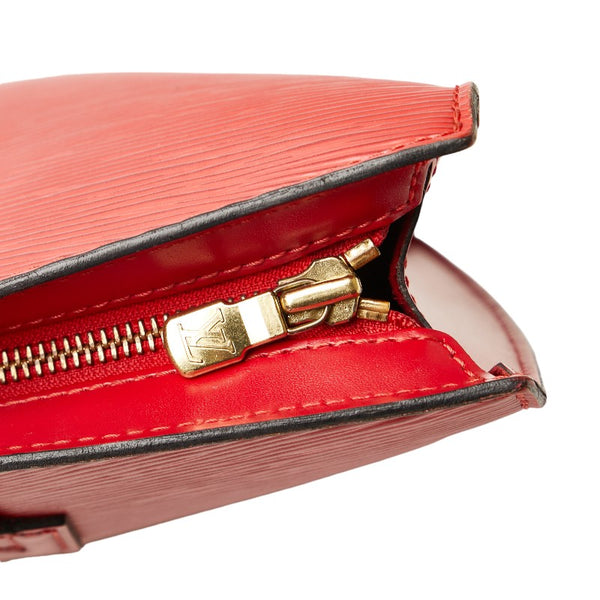 ルイ ヴィトン エピ サンジャック ハンドバッグ M52277 カスティリアンレッド レザー レディース LOUIS VUITTON 【中古】