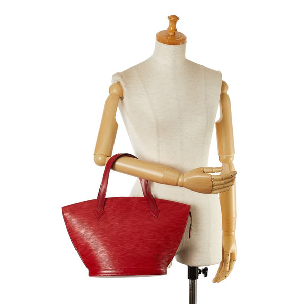 ルイ ヴィトン エピ サンジャック ハンドバッグ M52277 カスティリアンレッド レザー レディース LOUIS VUITTON 【中古】