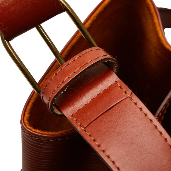 ルイ ヴィトン エピ サックデポールGM ショルダーバッグ M80193 ケニアブラウン レザー レディース LOUIS VUITTON 【中古】