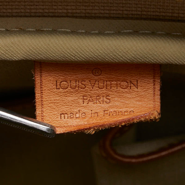 ルイ ヴィトン モノグラム ドーヴィル ハンドバッグ M47270 ブラウン PVC レザー レディース LOUIS VUITTON 【中古】