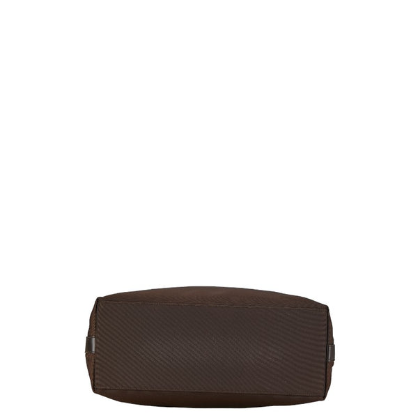 グッチ ハンドバッグ ワンショルダーバッグ 001 1955 ブラウン ナイロン レザー レディース GUCCI 【中古】