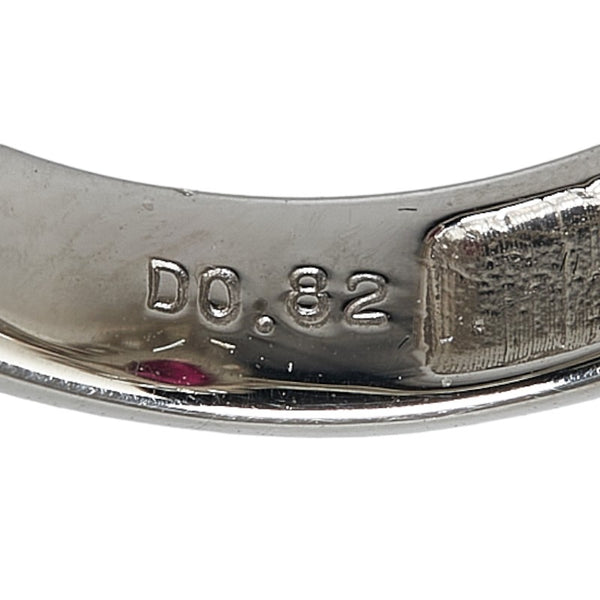 Pt900 プラチナ ルビー2.431ct ダイヤ0.82ct リング 指輪 レディース 11.5号 【中古】