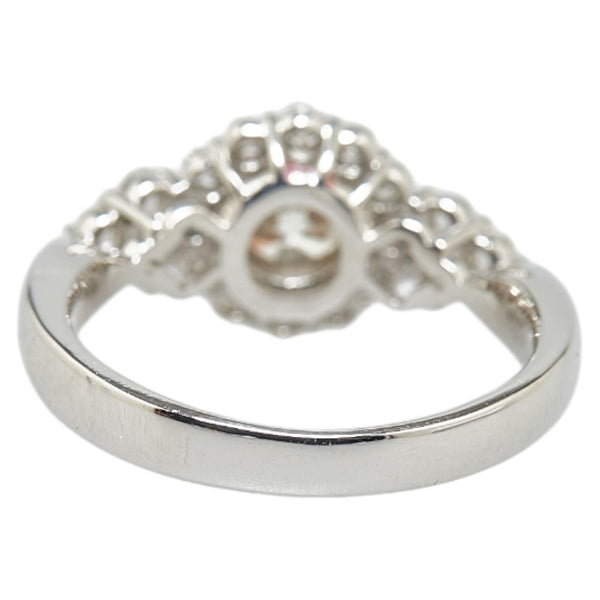 Pt900 プラチナ ダイヤ0.40ct ダイヤ0.63ct リング 指輪 レディース 9号 【中古】