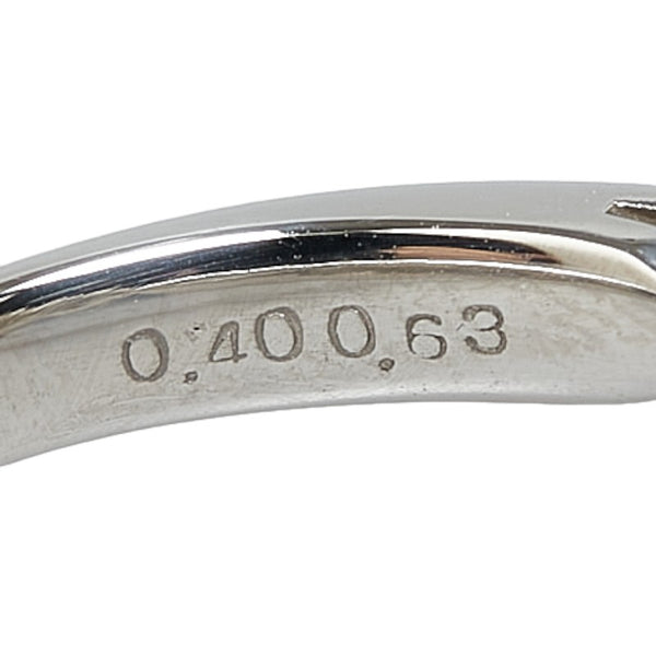 Pt900 プラチナ ダイヤ0.40ct ダイヤ0.63ct リング 指輪 レディース 9号 【中古】