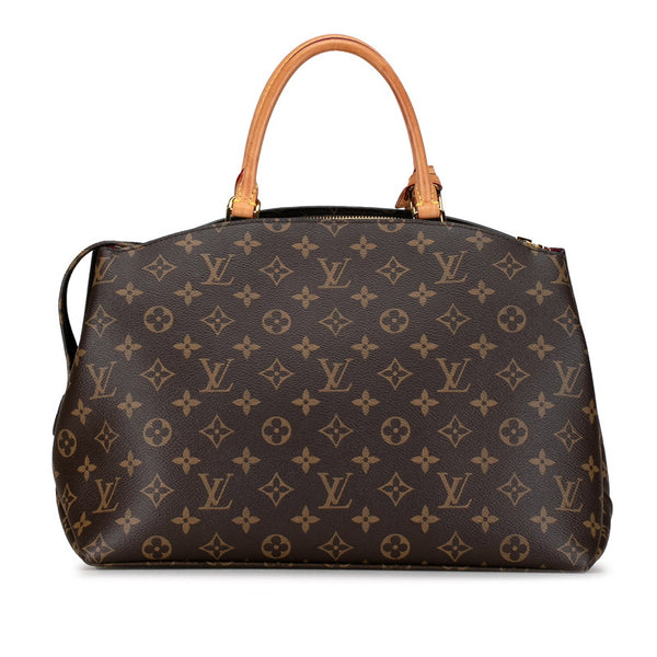 ルイ ヴィトン モノグラム グラン パレMM ハンドバッグ ショルダーバッグ 2WAY M45898 ブラウン PVC レザー レディース LOUIS VUITTON 【中古】