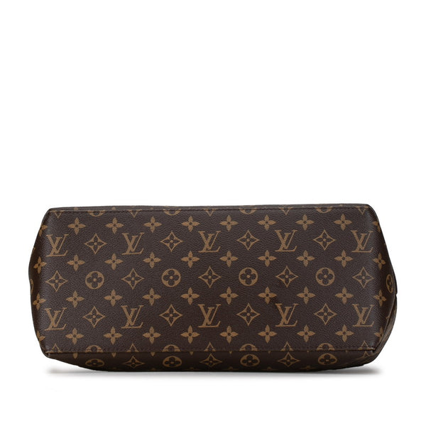 ルイ ヴィトン モノグラム グラン パレMM ハンドバッグ ショルダーバッグ 2WAY M45898 ブラウン PVC レザー レディース LOUIS VUITTON 【中古】