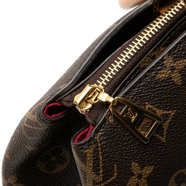 ルイ ヴィトン モノグラム グラン パレMM ハンドバッグ ショルダーバッグ 2WAY M45898 ブラウン PVC レザー レディース LOUIS VUITTON 【中古】
